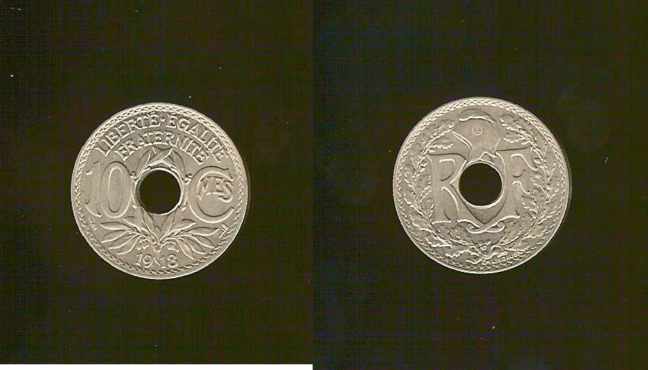 10 centimes Lindauer 1918 FDC